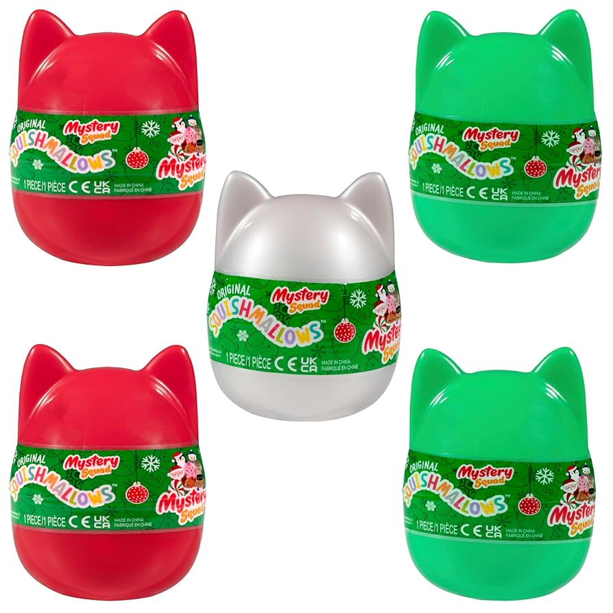 Squishmallows Mystery Squad 新品未開封　香り付き③ Amazon.com: Squishmallows Original 4-Inch Christmas Mystery